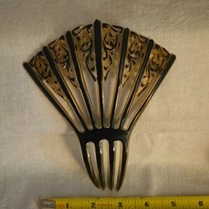 Ladies Celluloid Hair Comb